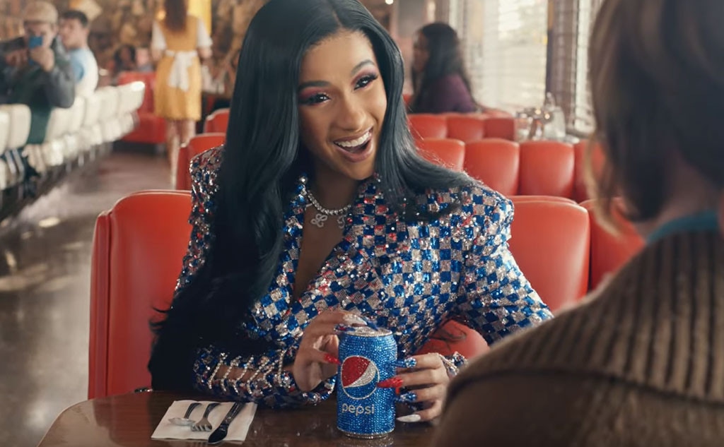 Cardi B, Steve Carell's Pepsi Super Bowl Commercial Is Here, Okurr! - E